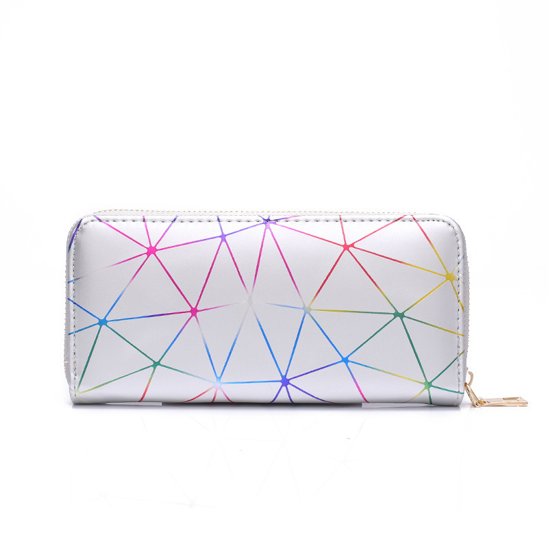 Personalized Long Laser Geometry Hand Purse - Image 2