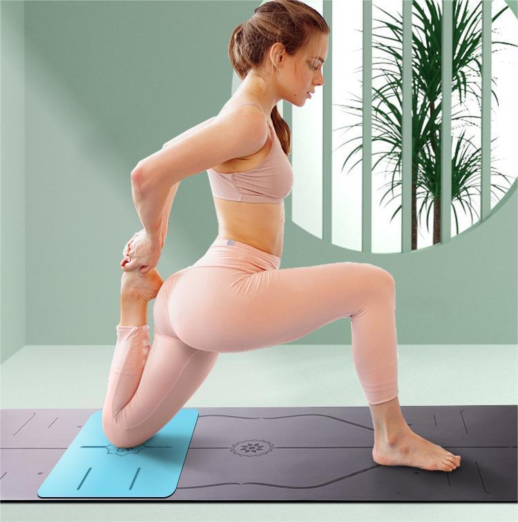 Non-slip Natural Rubber Small Yoga Mat