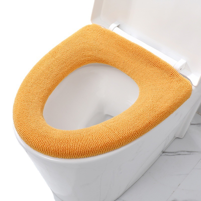 Thickened Knitting Toilet Seat Cover