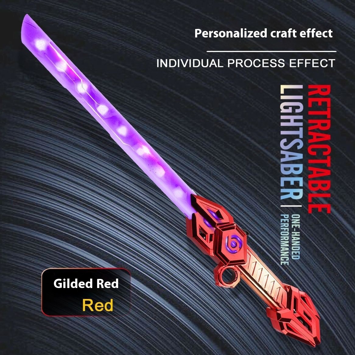 Cool Telescopic Laser Sword Light Stick - Image 8