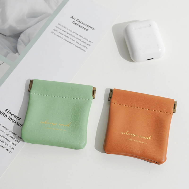 Portable Mini Cosmetic PU Storage Bag