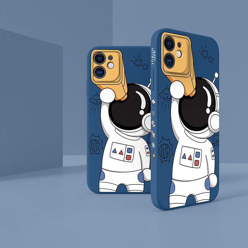 Astronauts Side Pattern Mobile Phone Case
