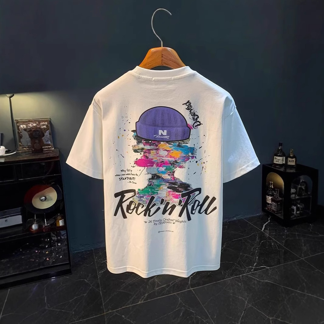 Loose Printed Casual T-Shirt