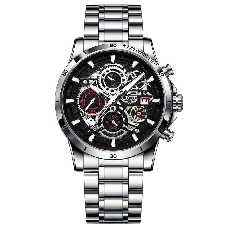Multifunctional Skeleton Quartz Watch - Image 2