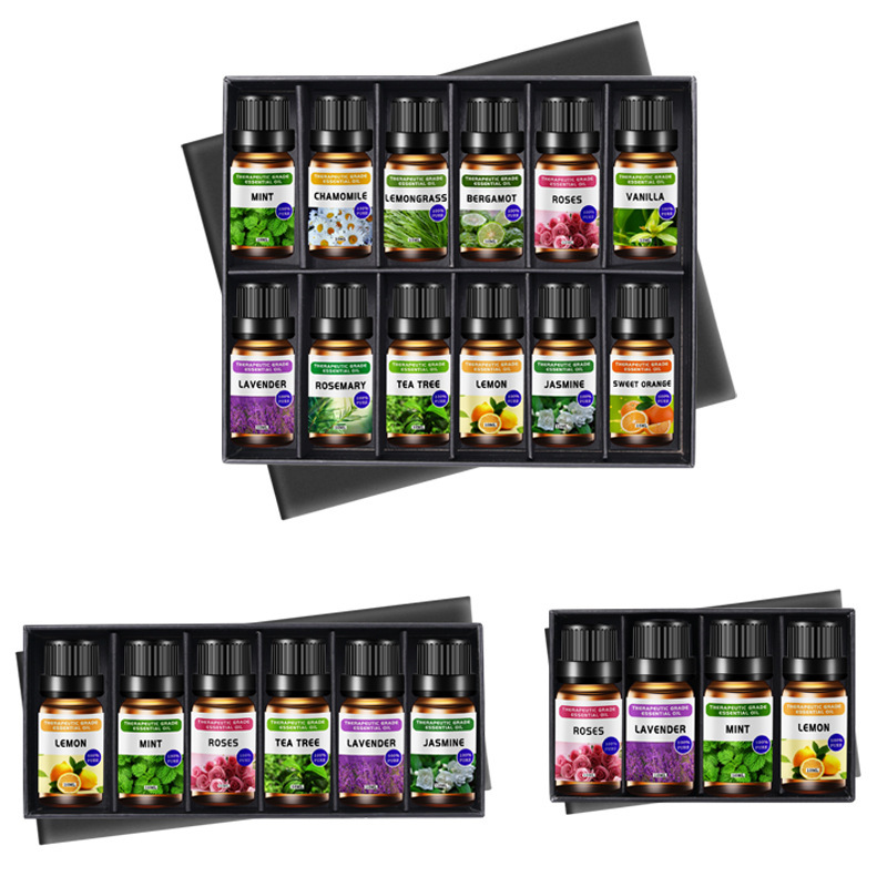 Single Square Essential Aromatherapy Oil Kit