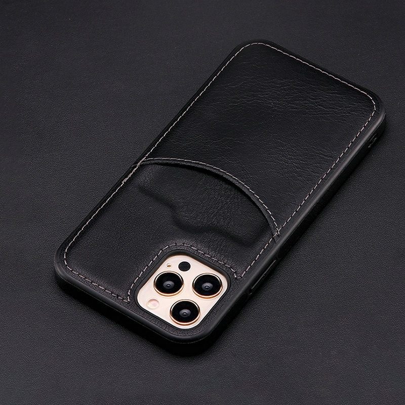 Protective Busseniss Leather Case For I Phone - Image 3