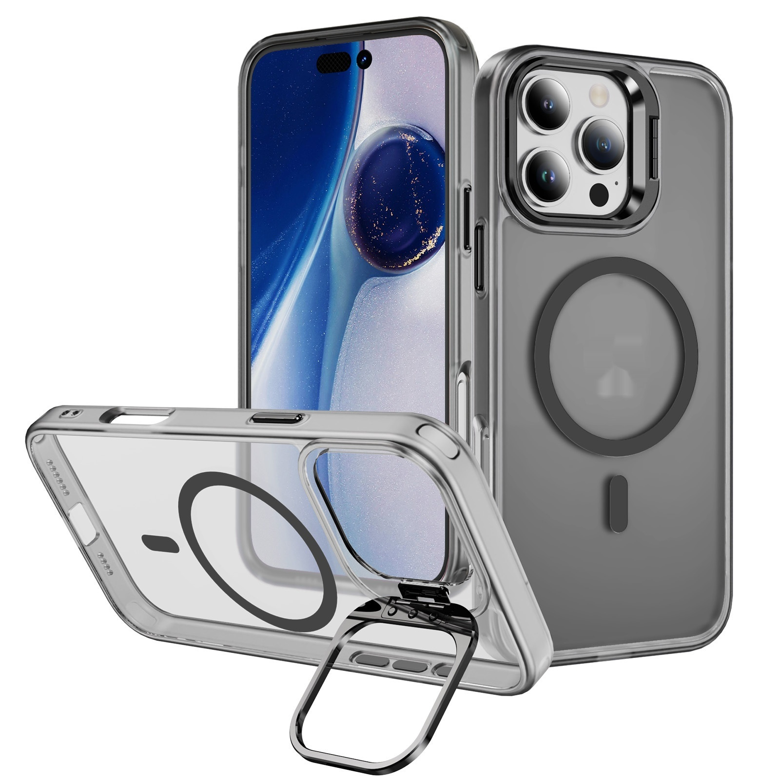 Magnetic Lens Bracket Phone Case