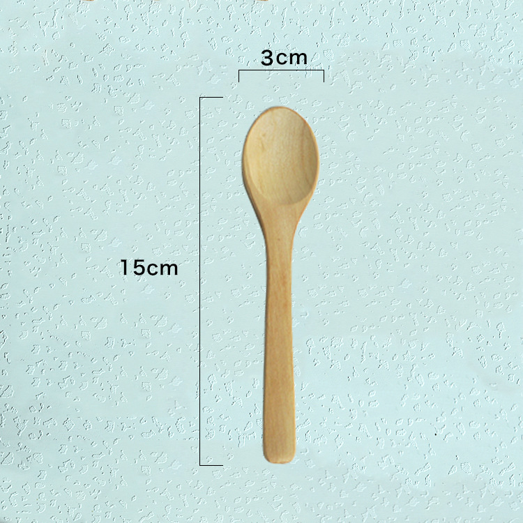 Eco-friendly Wooden Spoon For Eating - Image 3