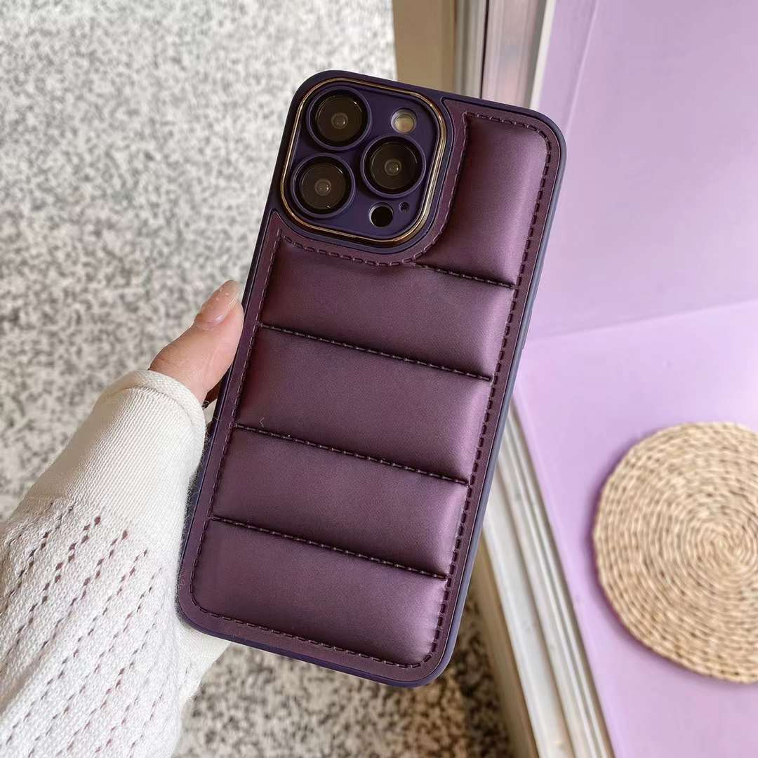 Cotton Filled Down Jacket Phone Case - Image 3