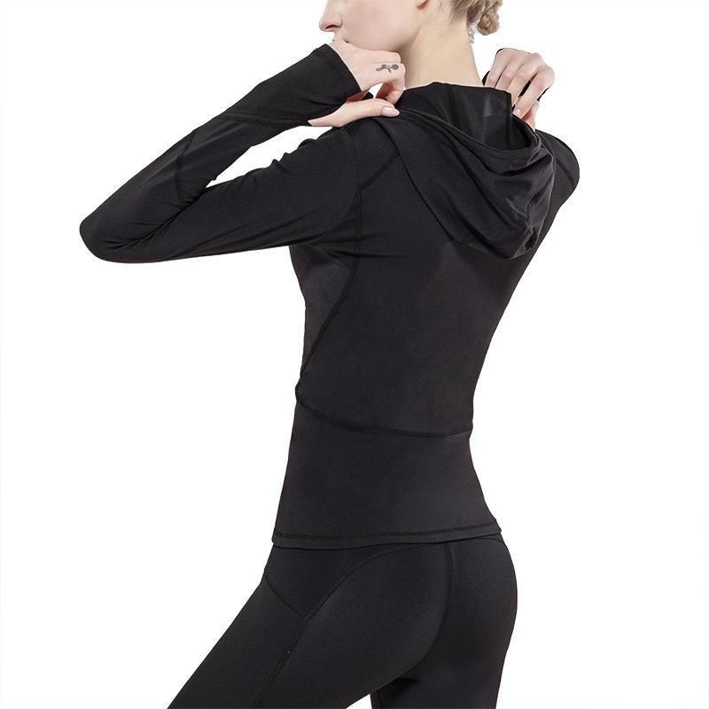Slim Running Zipper Sports Brushed Jacket - Image 3