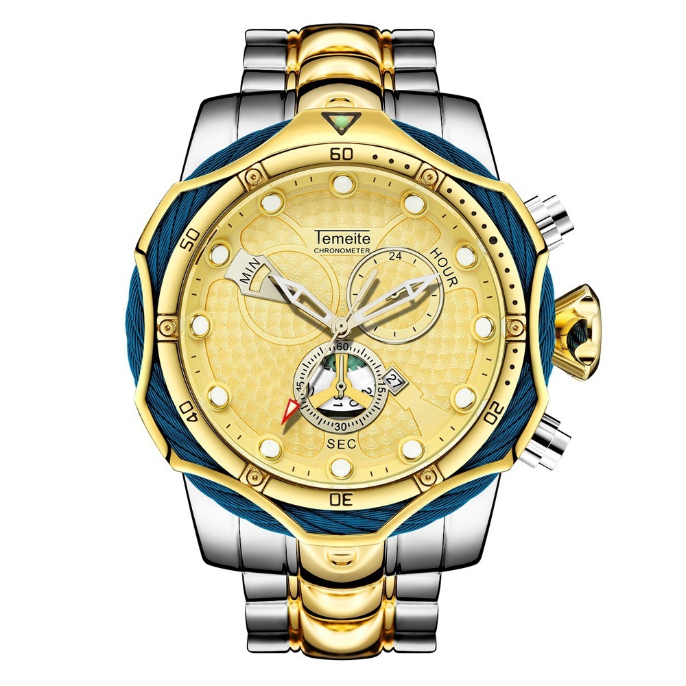 Hot Steel Band Quartz Watch - Image 7