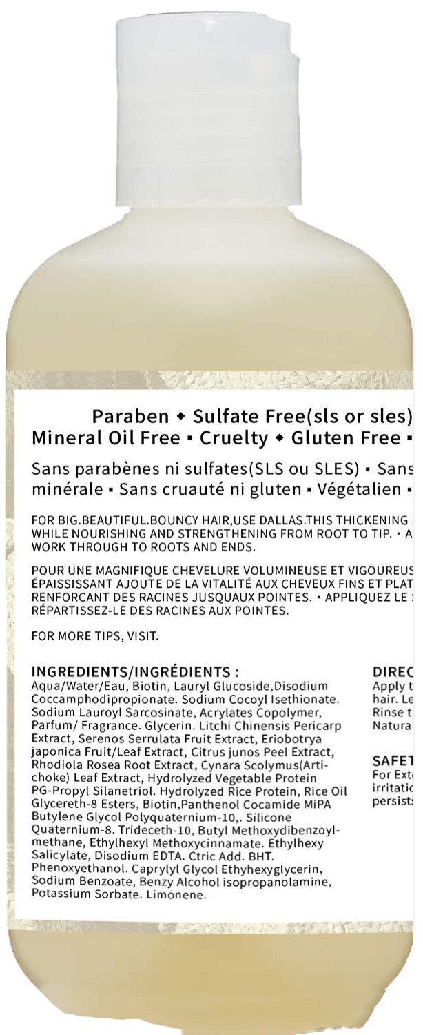 Nutritious Hair Loss Shampoo And Conditioner Set - Image 4