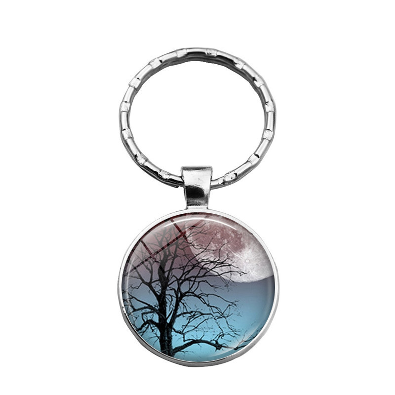 Women's Tree Of Life Time Stone Keychain Pendant - Image 6