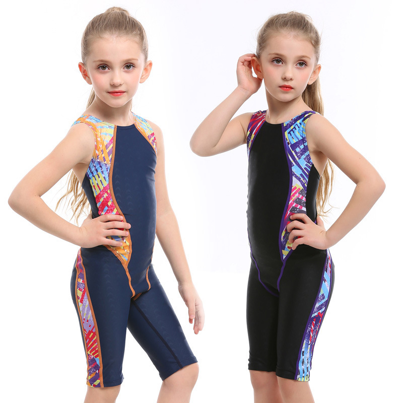 One-Piece Back Strap Swimsuit For Girl