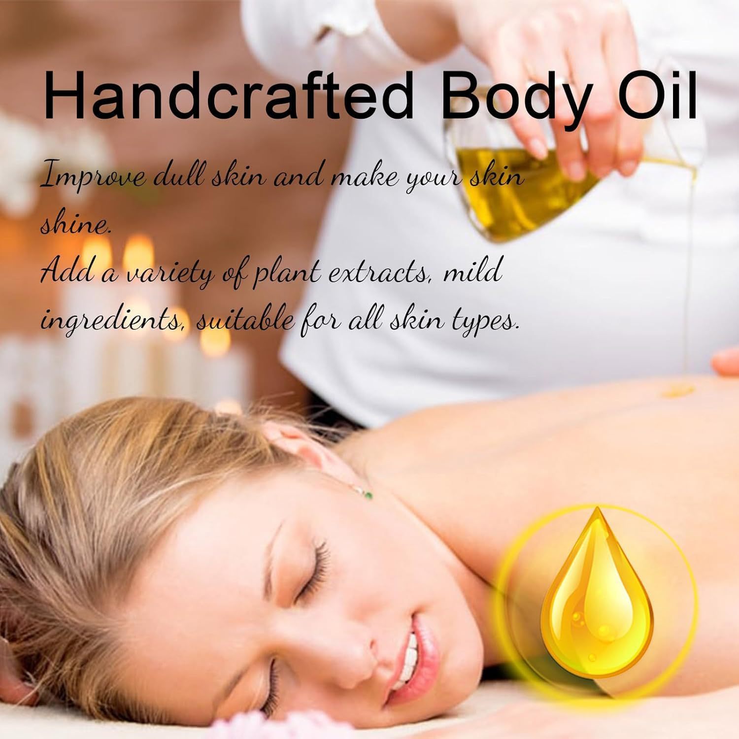 Handcrafted Coconut Cream Pie Body Oil - Image 2
