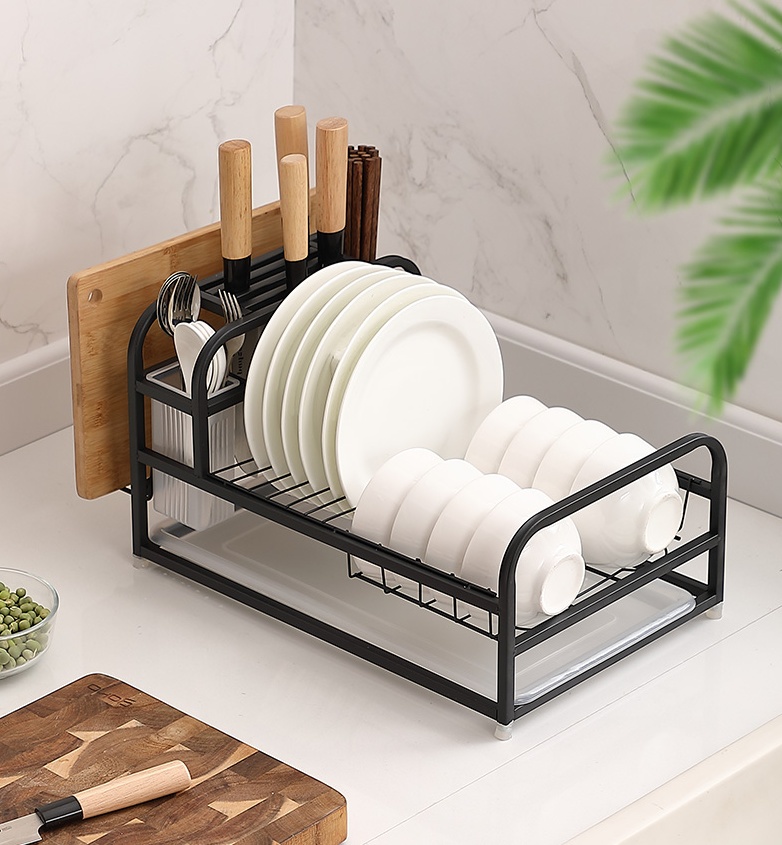 Kitchen Dishware Storage Rack