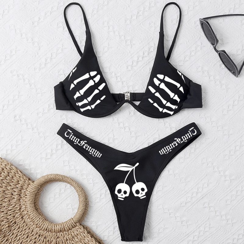 Underwire Gathers Swimsuit