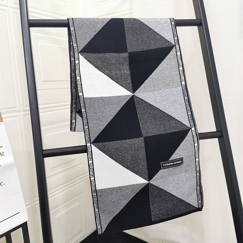 Youth Art Knitted Men Scarf - Image 3
