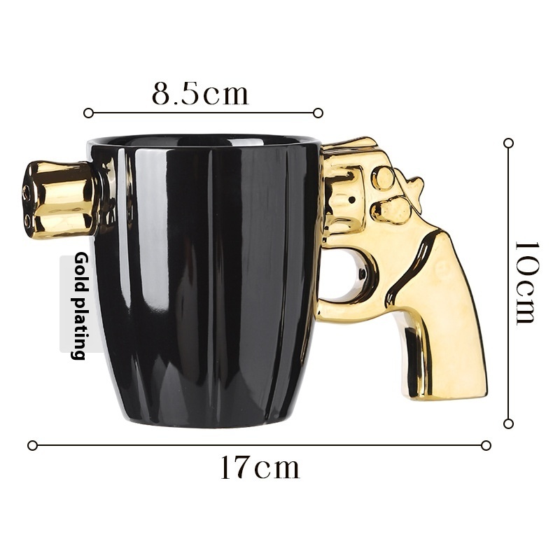 Creative Fiveshooter Ceramic Explosion-proof Mug - Image 3