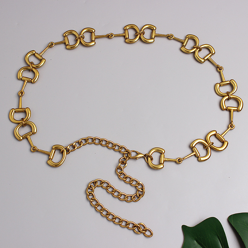 Metal Small Fragrant Waist Chain With Dress - Image 5