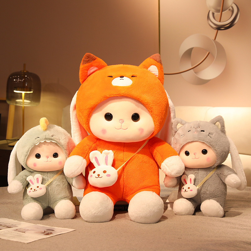 Cute Rabbit Doll Pillow Plush Toy - Image 5