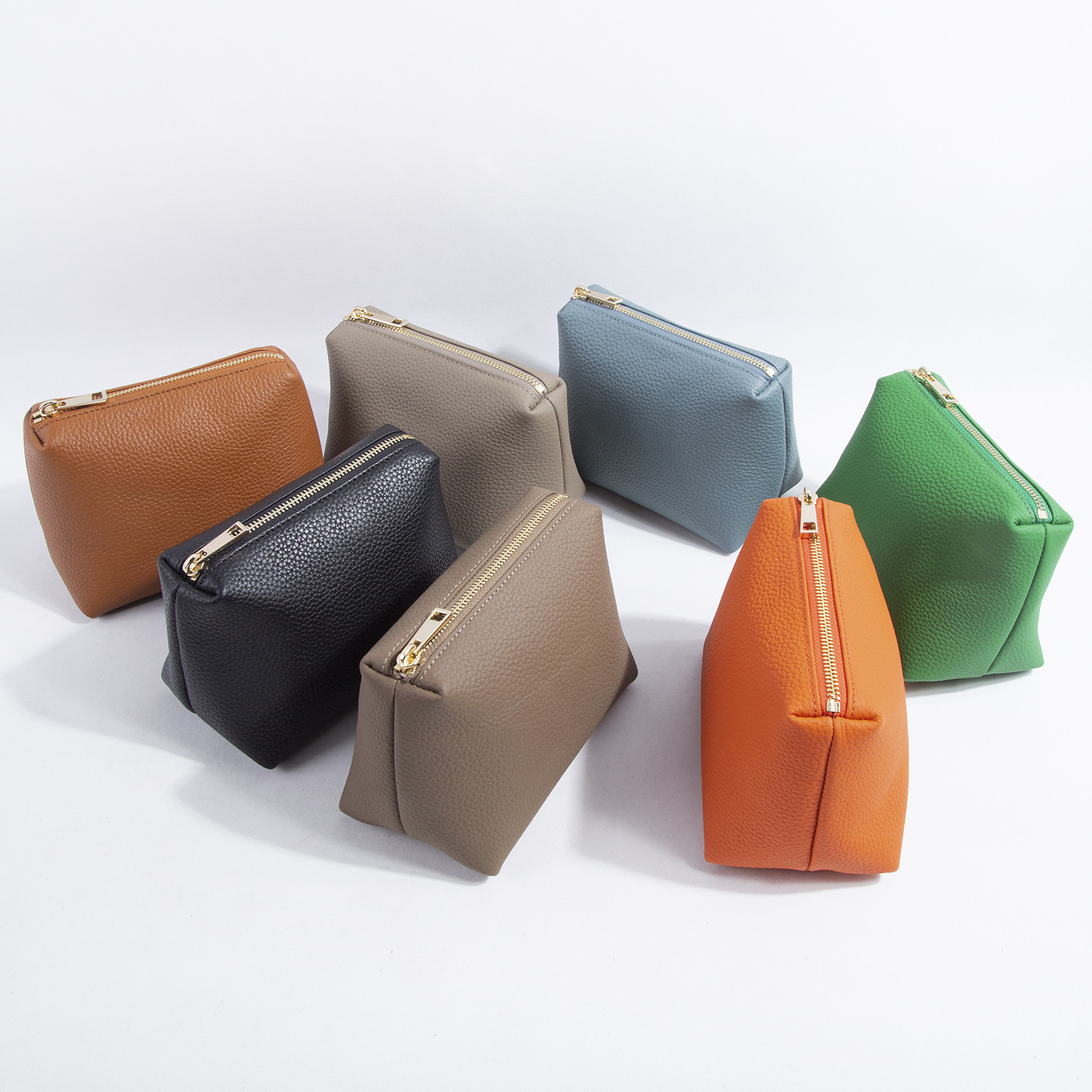Portable Litchi Pattern Lipstick Storage Bag - Image 3