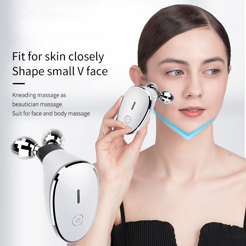 Electric Therapeutical EMS Facial Massager Roller