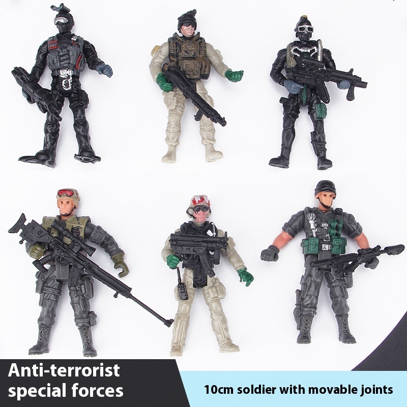 Elite Anti-terrorism Movable Joint Military Soldier - Image 7