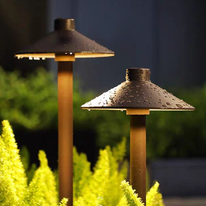 Outdoor Outlet Floor Garden Lamp