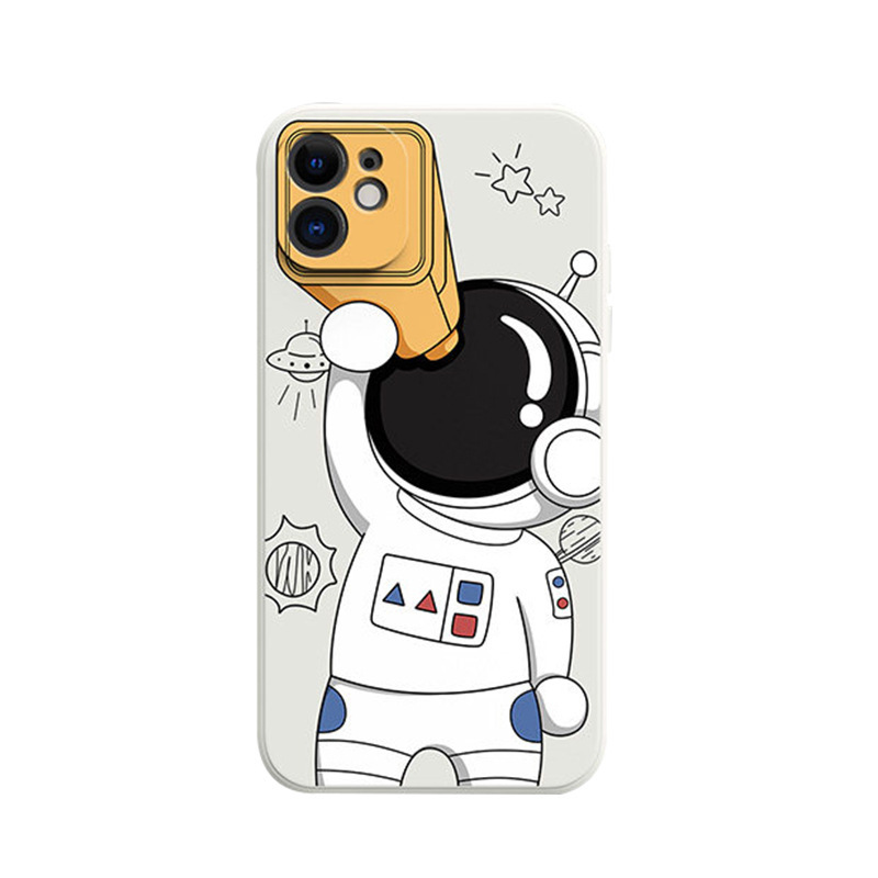 Astronauts Side Pattern Mobile Phone Case - Image 3