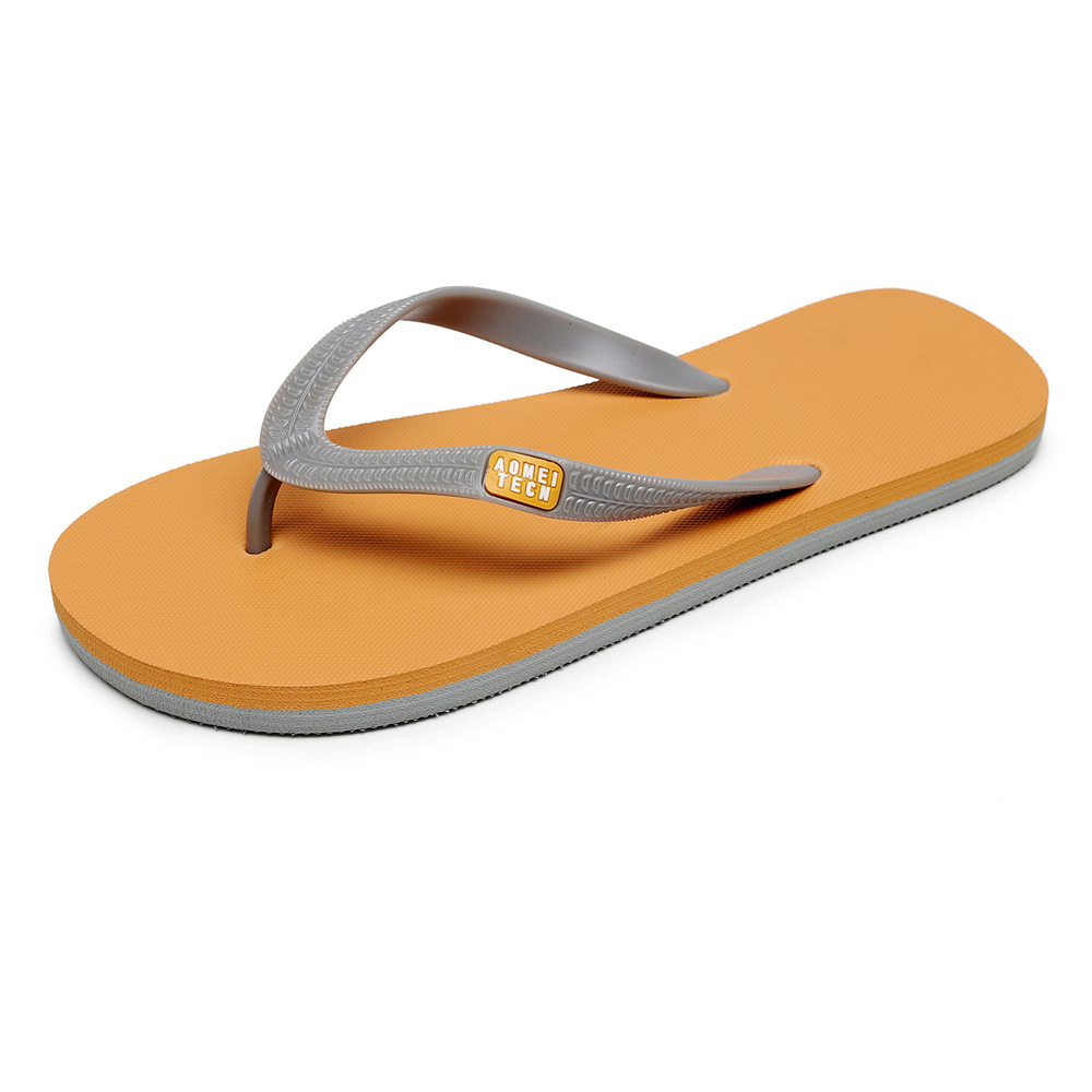 Non-Slip Men's Trendy Rubber Flip-Flop - Image 5