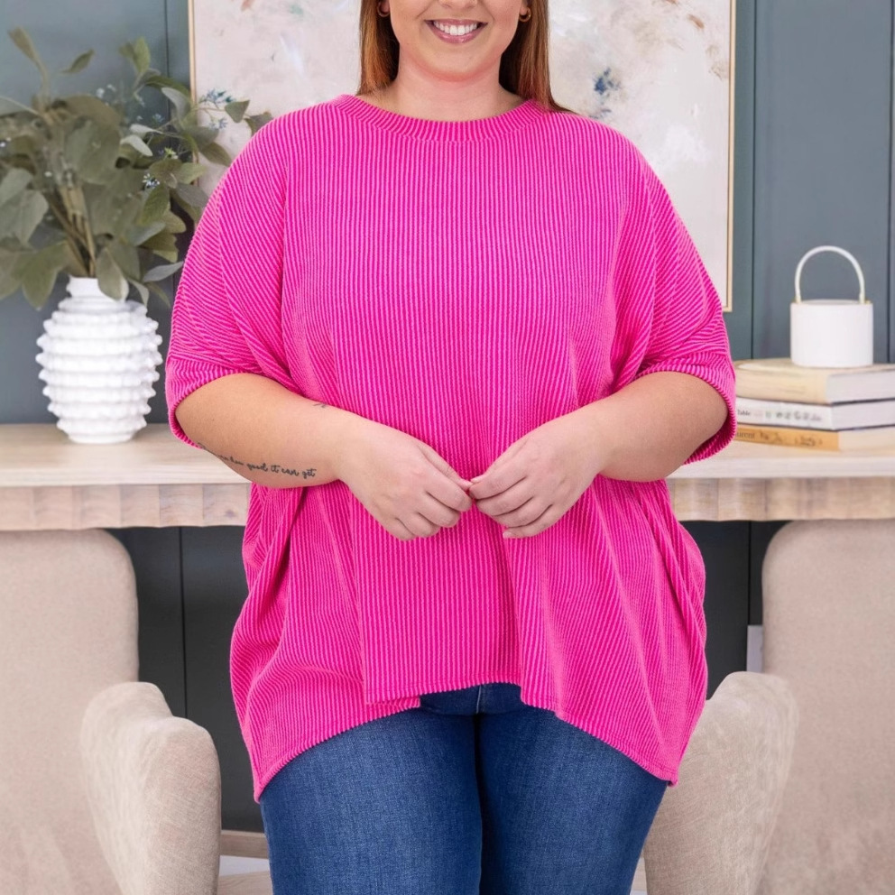 Plus Size Casual Baggy Fashion Top