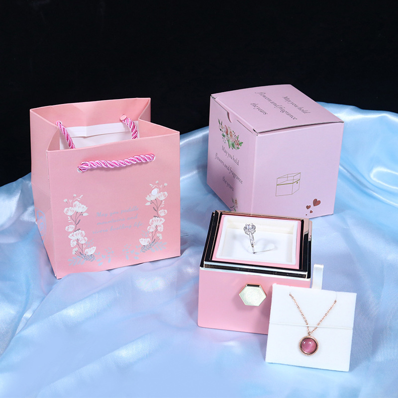 Creative Rotating Soap Flower Rose Gift Box - Image 9
