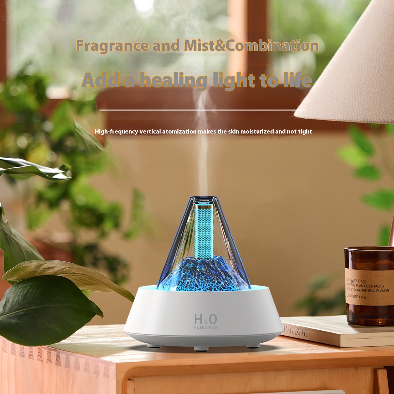 Volcano Plug-in Type Aromatherapy Humidifier - Image 5