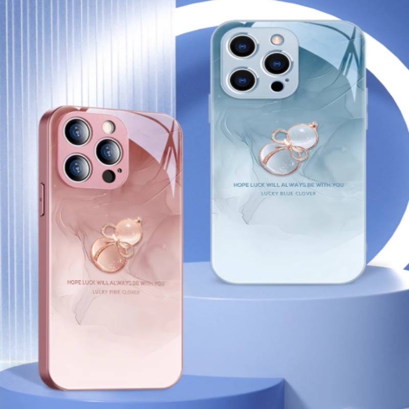 Blooming Gourd Shiny Phone Case