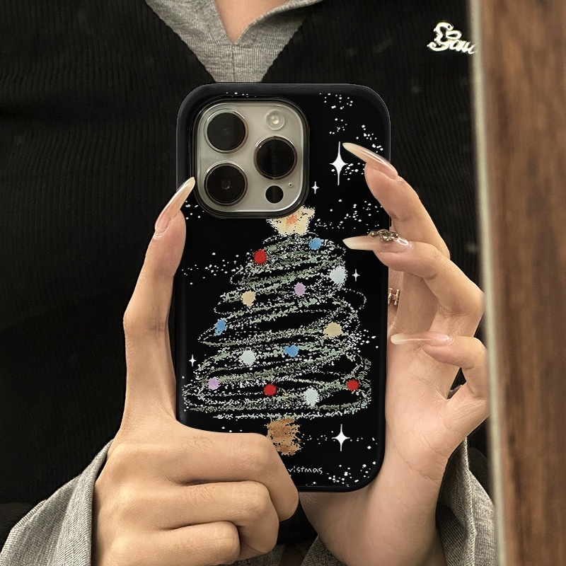 Soft Christmas Tree Phone Case - Image 7
