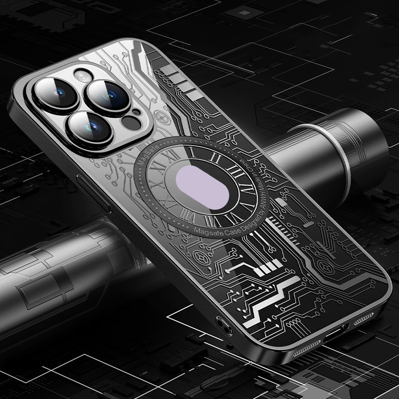 High Permeability Circuit Electroplated PC Phone Case - Image 3
