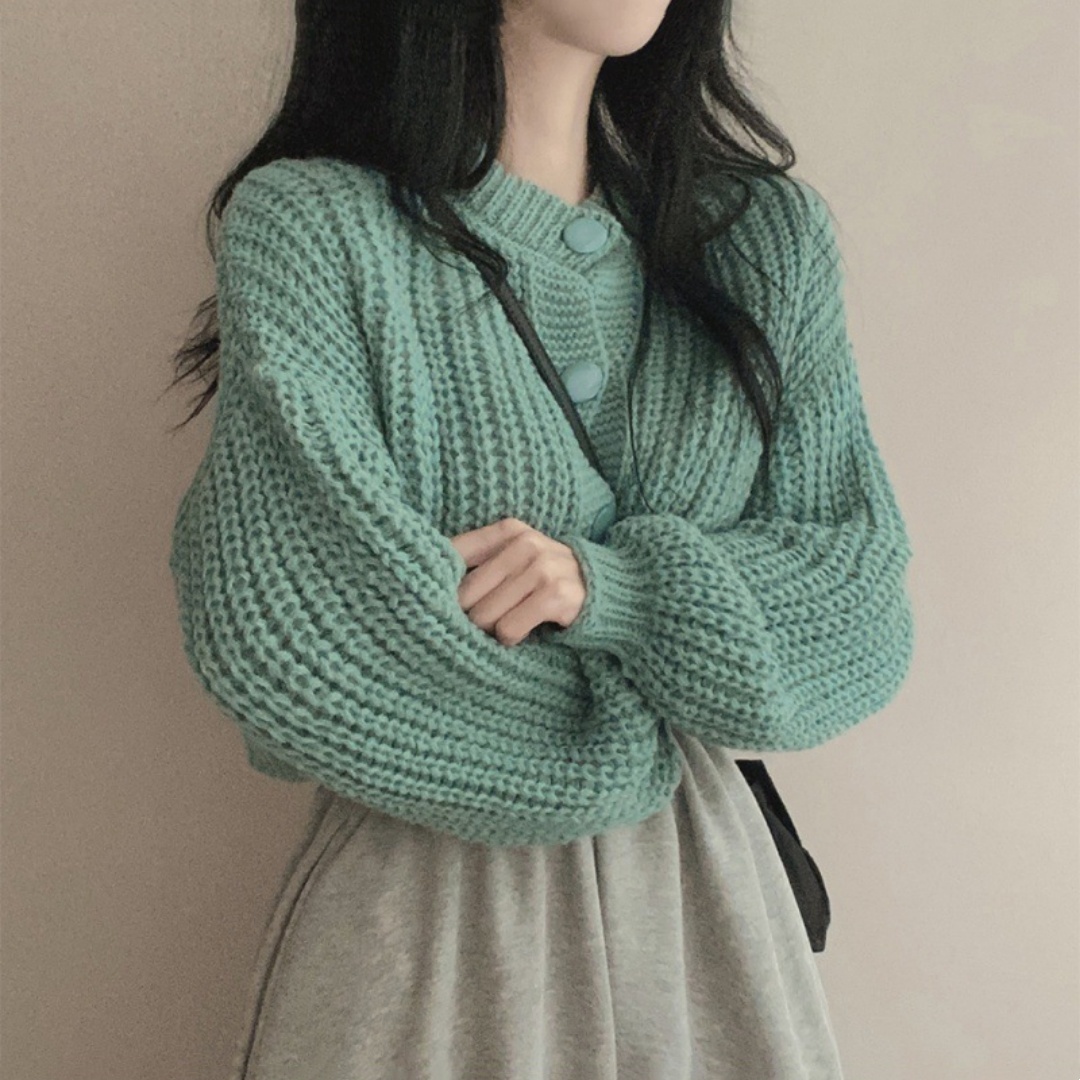 Fashion Knitwear Sweater Short Coat