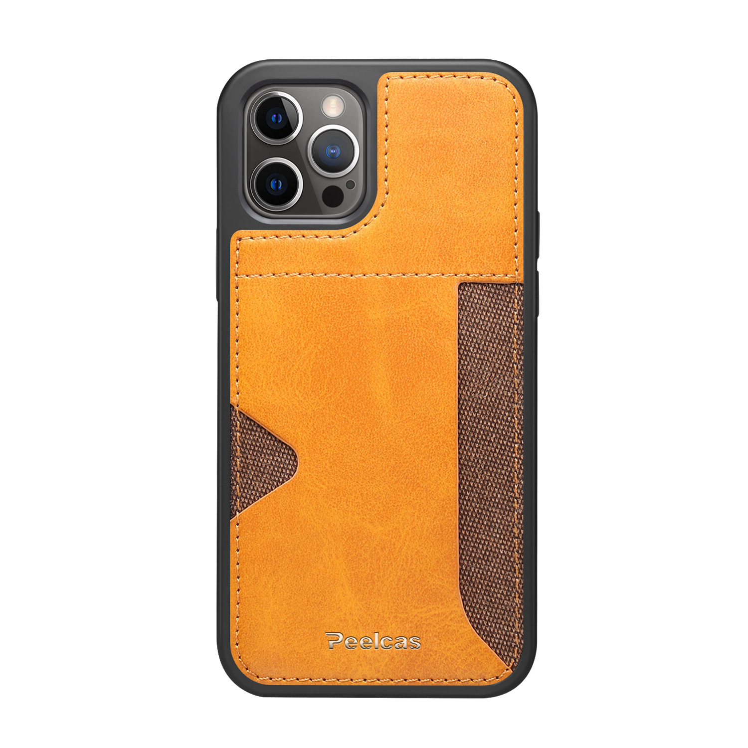Business Back Leather Card Phone Case - Image 3