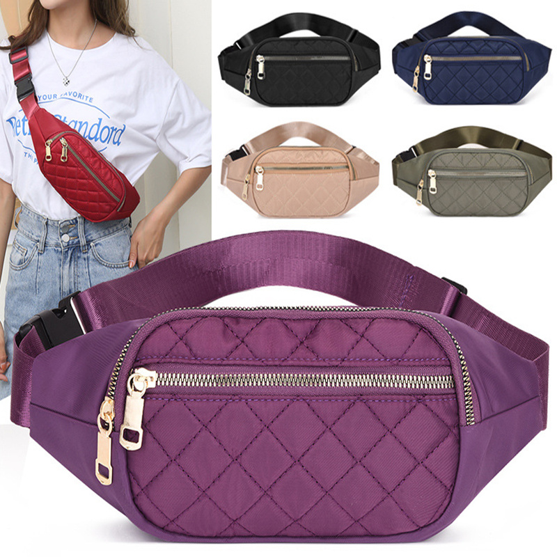 Rhombus Fanny Packs Bag
