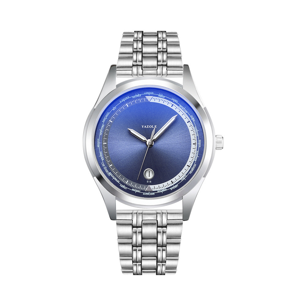 Luxury Luminous Steel Sports Men's Wristwatch - Image 4