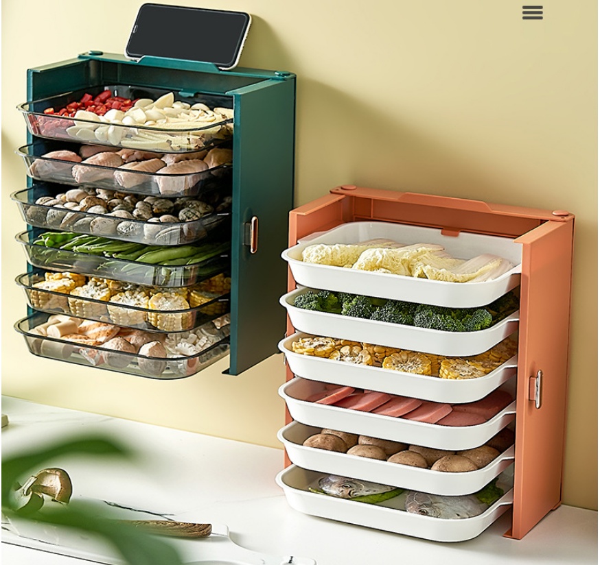 Perforation-Free Multi-layer Rack