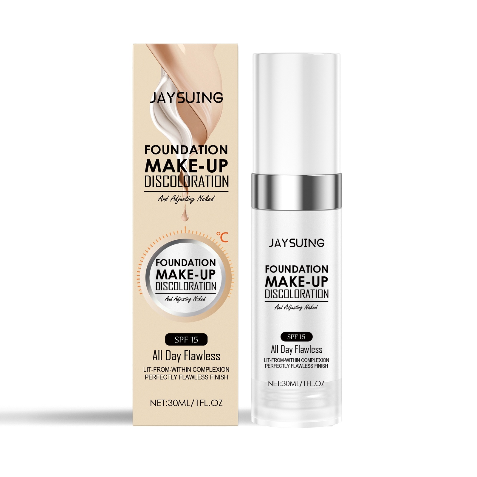 Temperature Changing Liquid Foundation