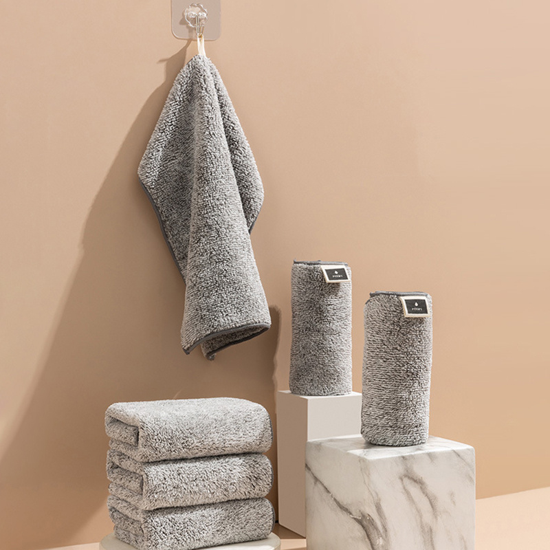 Bamboo Charcoal Fine Fiber Dish Towel