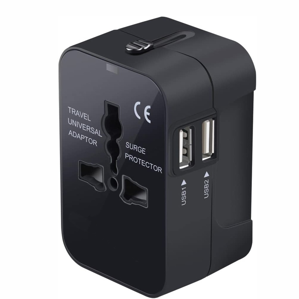 Universal All In One Travel Adapter With USB C