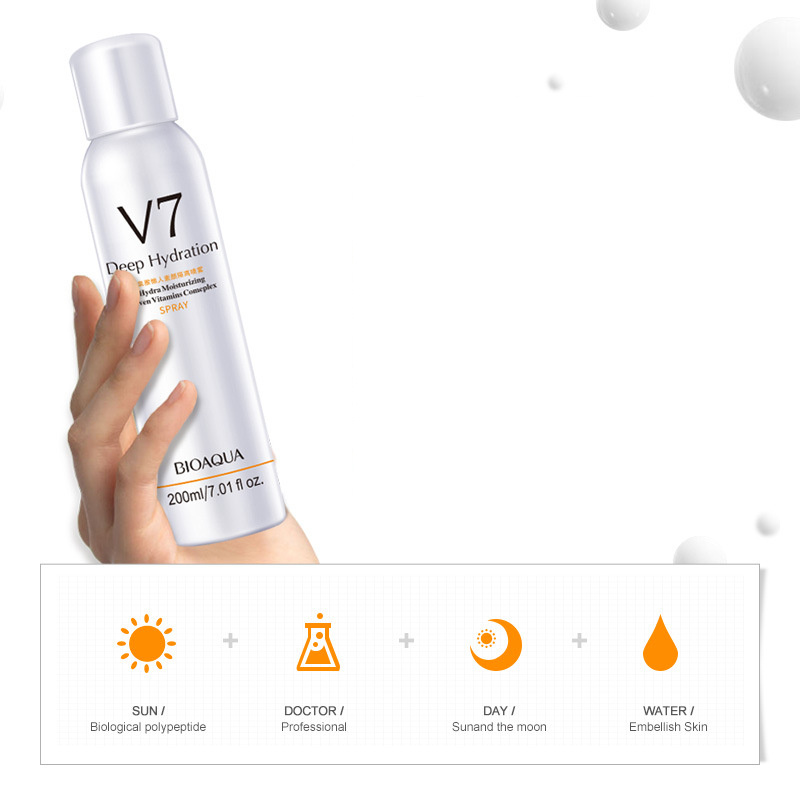 200ML V7 Hydrating Complex Whitening Sunscreen - Image 6