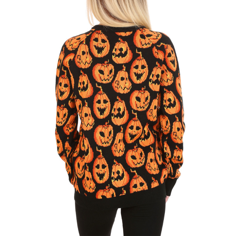 Pumpkin Jacquard Knitwear - Image 10