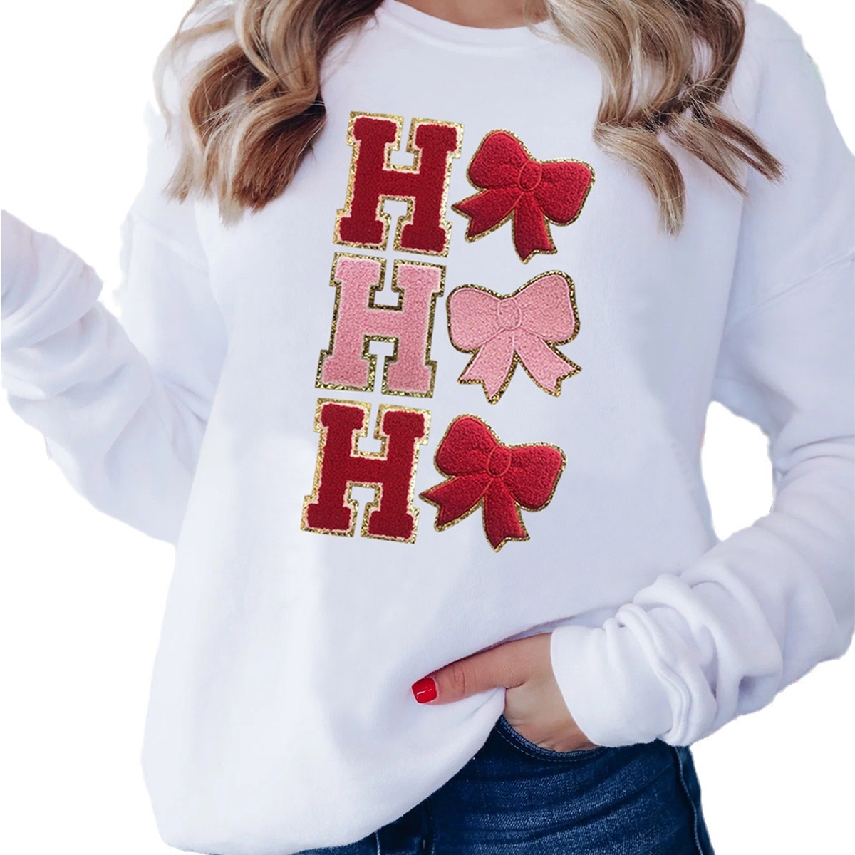 Print Hooded Sweatshirt - Image 4