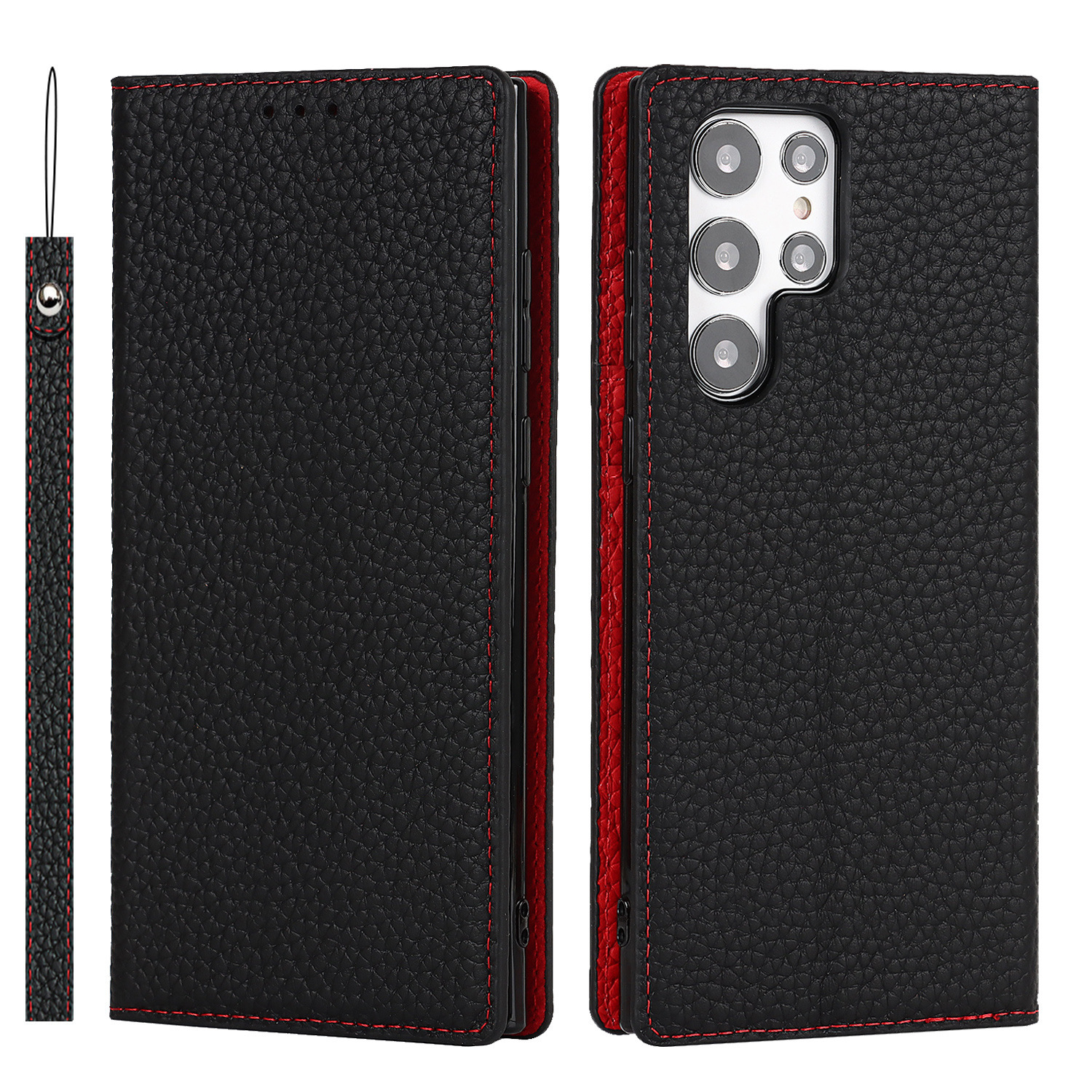Litchi Leather Phone Case - Image 7