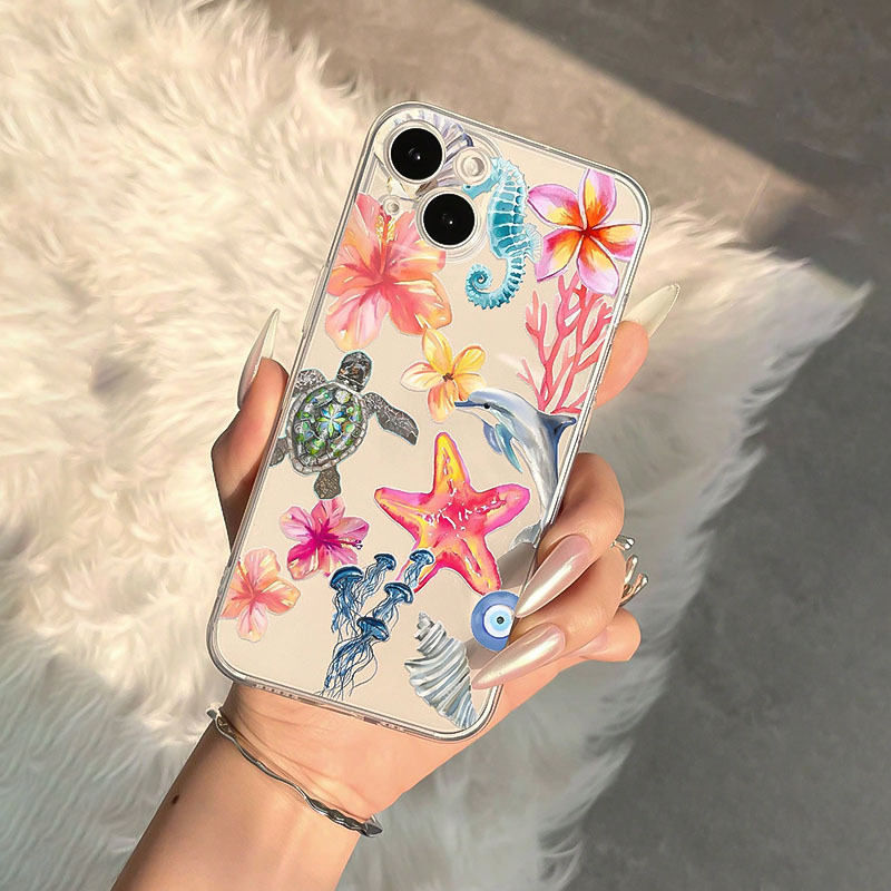 Dolphin Turtle Applicable Phone Case - Image 3